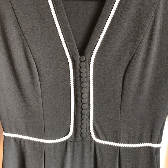 NWOT black & white dress - Picture 2 of 4
